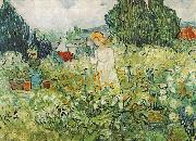 Vincent Van Gogh Marguerite Gachet in the Garden USA oil painting artist